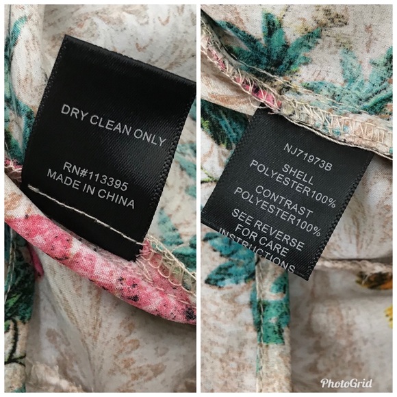 En Creme Floral Wrap Pockets Shorts Romper XS - Picture 8 of 8